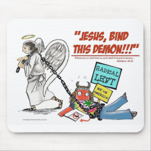 Declare Spiritual Warfare! Mousepad