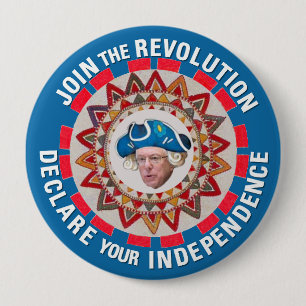Declare your Independence 10 Cm Round Badge