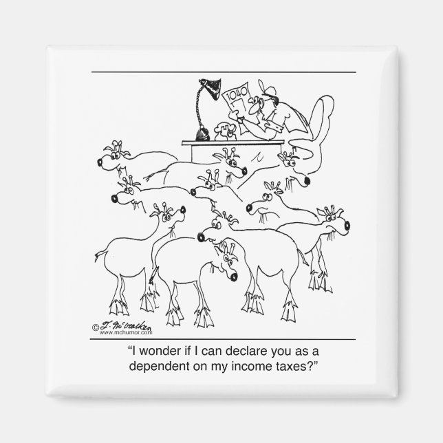 Declaring Goats as Dependants Magnet (Front)