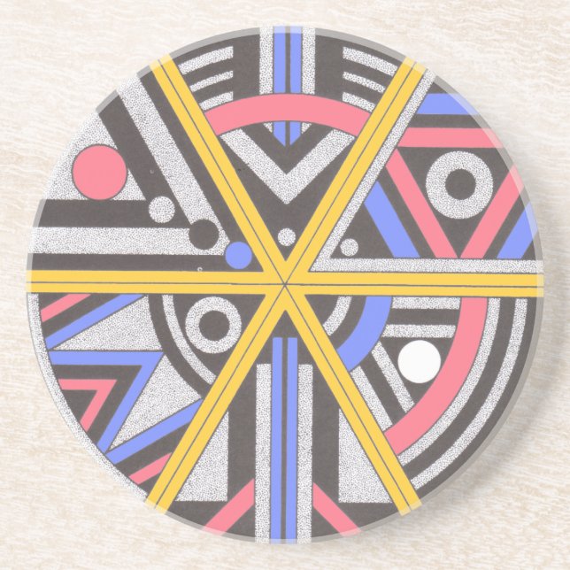 Deco 1 coaster (Front)