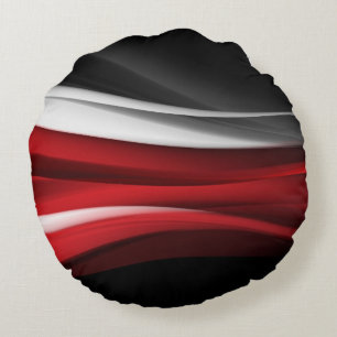 Deco Abstract3 Round Cushion