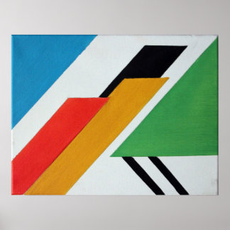 Decó - Abstract Geometrical Art Poster