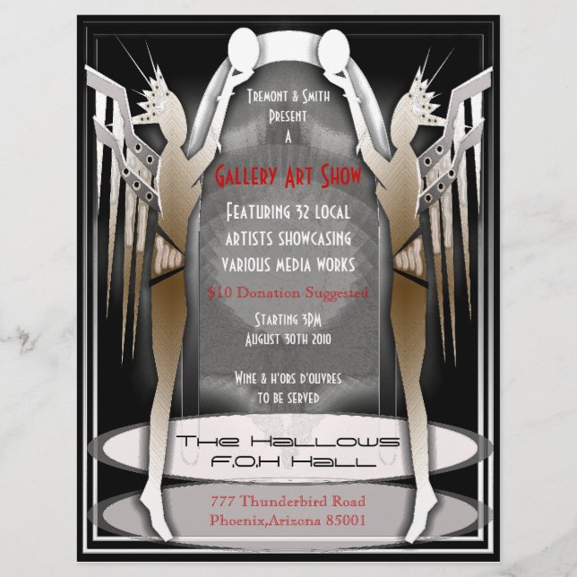 deco angels flyer (Front)