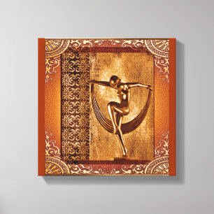 Deco Art Canvas Print
