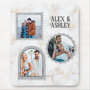 Deco Art Modern Photo Name Mouse Mat