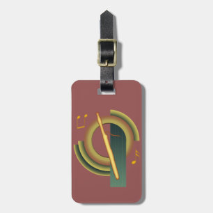 Deco Bassoon Luggage Tag