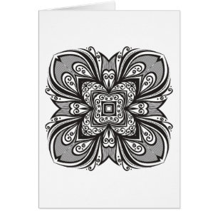 Deco Black Square Inspired