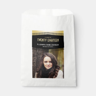 Deco Chevrons   2 Photo Graduation Party Favour Bags