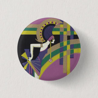 Deco Dancing Girl Badge
