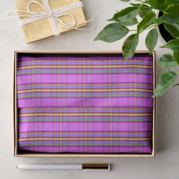Deco Diamond Plaid DD Tissue Paper