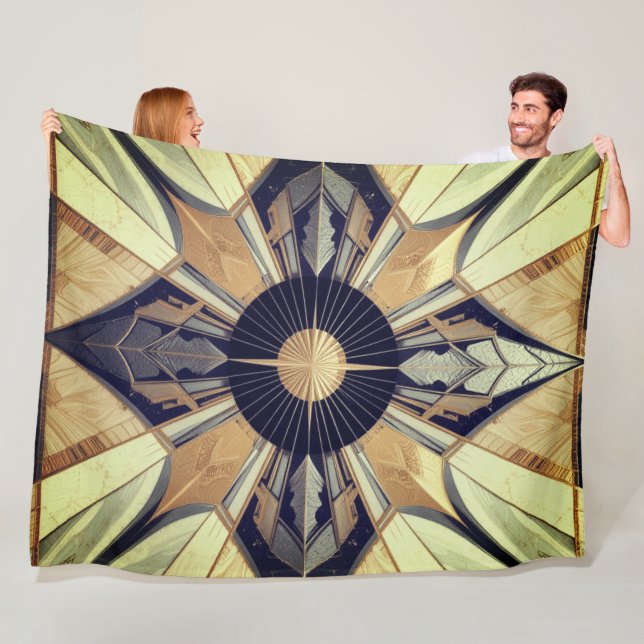 Deco Elegance Fleece Blanket (In Situ)