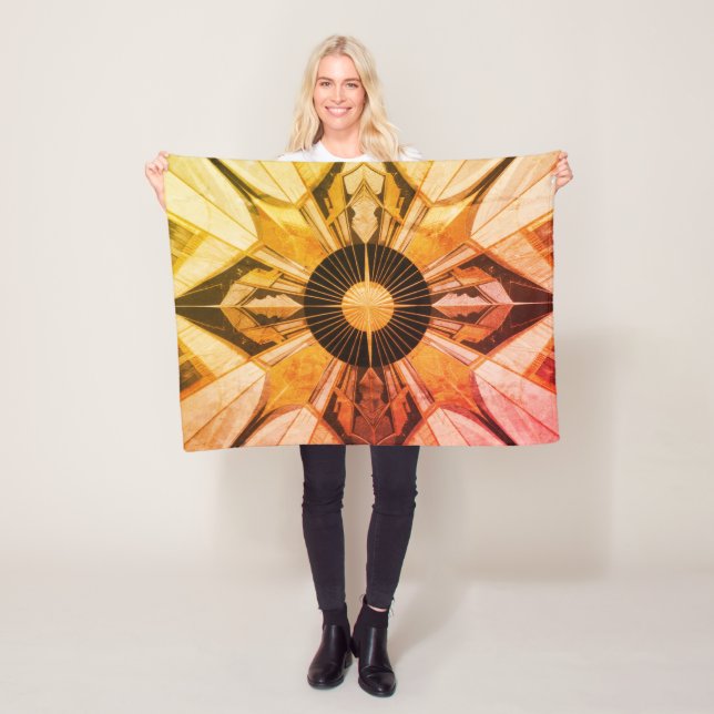 Deco Elegance Fleece Blanket (In Situ)