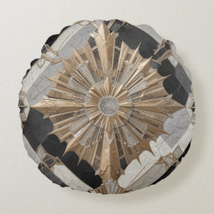 Deco Elegance Round Cushion