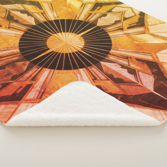 Deco Elegance Sherpa Blanket (3/4)
