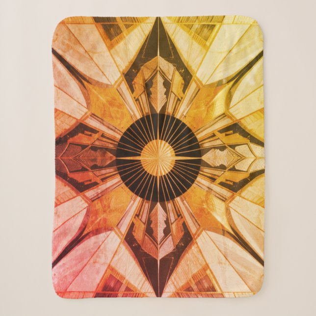 Deco Elegance Sherpa Blanket (Front)