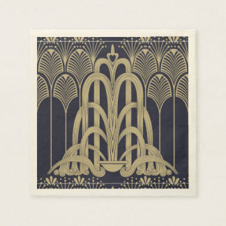 Deco Fountain Napkin