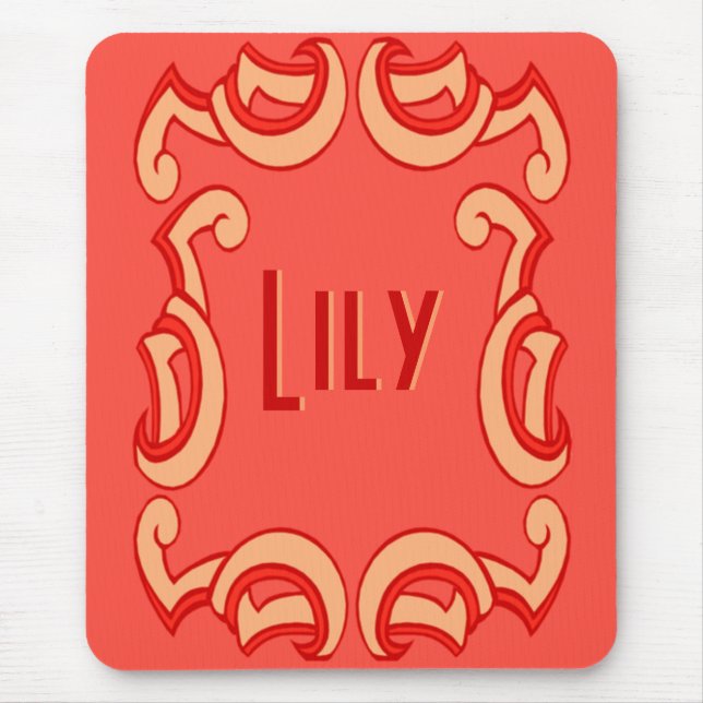 Deco Frame Mouse Mat (Front)