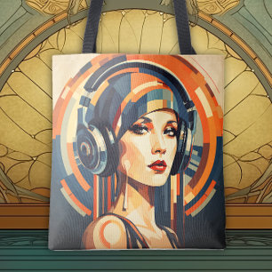 Deco Glamour Reimagined Tote Bag