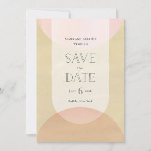 Deco-inspired Save the Date
