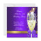 Deco Lady Purple Gold Too Fabulous Birthday
