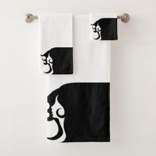 Deco Mod Woman Bath Towel Set