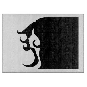 Deco Mod Woman Cutting Board