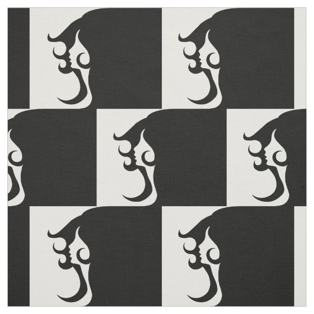 Deco Mod Woman Fabric (Swatch)