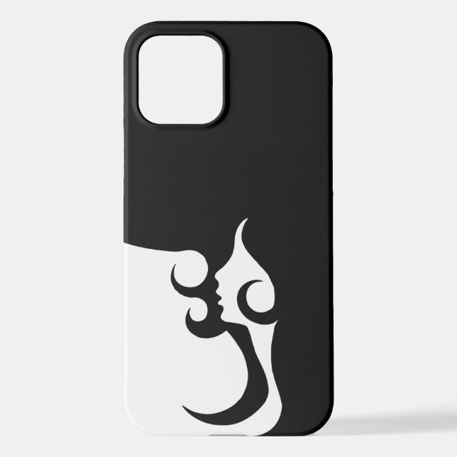 Deco Mod Woman iPhone Case (Back)