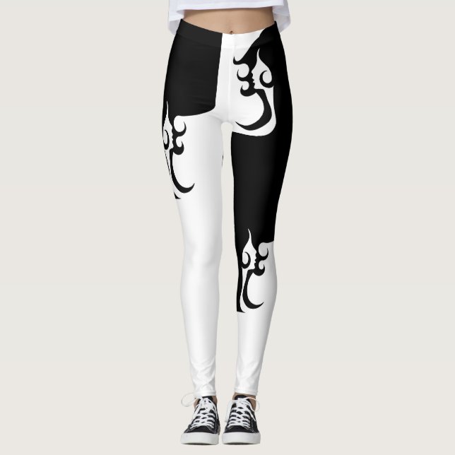 Deco Mod Woman Leggings (Front)