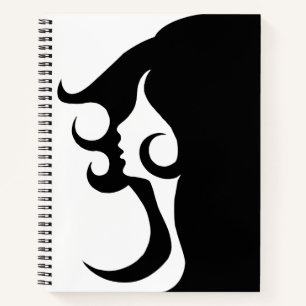 Deco Mod Woman Notebook