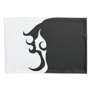 Deco Mod Woman Pillowcase