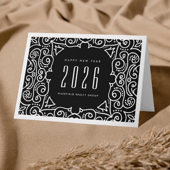 Deco New Year | 2023 New Year Corporate Holiday Card (Creator Uploaded)