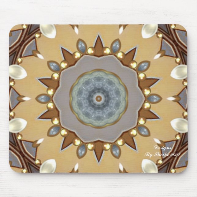 Deco Pearls Mouse Mat (Front)