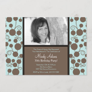 Deco Photo Invitation