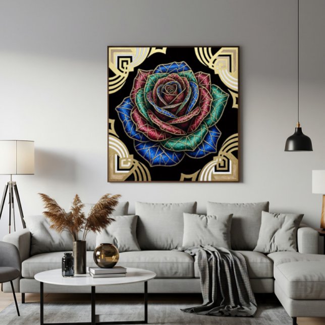 Deco Rose Poster (Creator Uploaded)