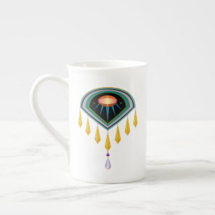 Deco Space Egg Bone China Mug