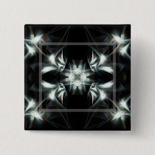 Deco Star 15 Cm Square Badge