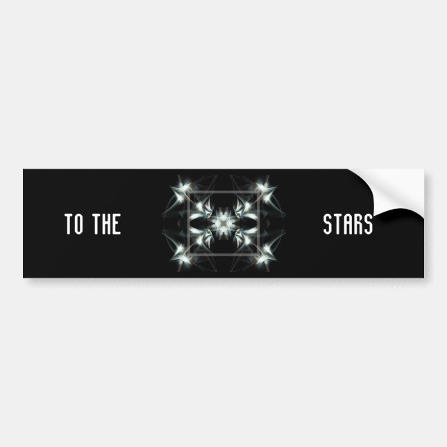 Deco Star Bumper Sticker (Front)