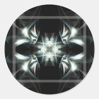 Deco Star Classic Round Sticker