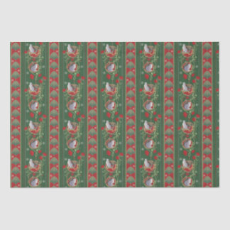 Deco-style Christmas Cats Tissue Paper