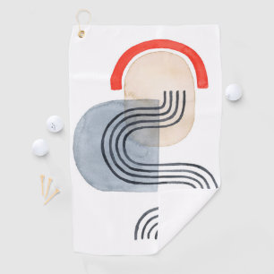 Deco Sunrise IV Golf Towel