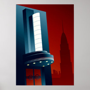 Deco Theatre Poster