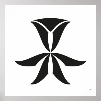 Deco Tulip, Poster