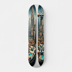 "Deco Urban Heights Deck" Skateboard