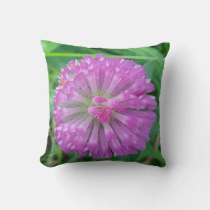 Decocist clover in pink cushion