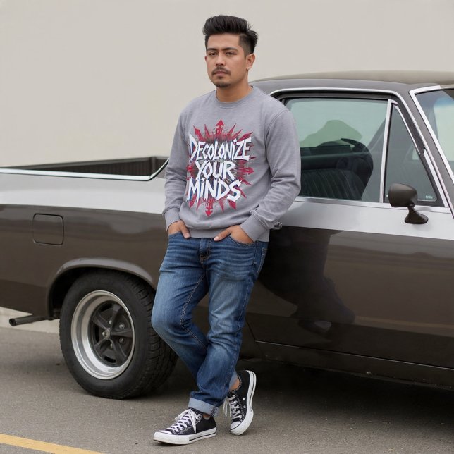 Decolonise Your Minds (Points) Sweatshirt (Creator Uploaded)