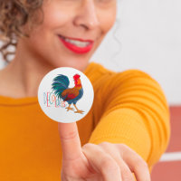 DeColores Cursillo Colourful Rooster