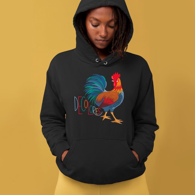 DeColores Cursillo Colourful Rooster Hoodie (Creator Uploaded)