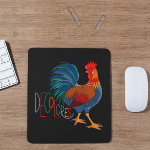 DeColores Cursillo Colourful Rooster Mouse Mat