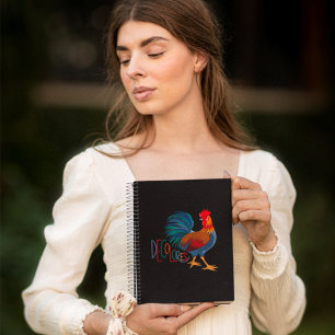 DeColores Cursillo Colourful Rooster Notebook